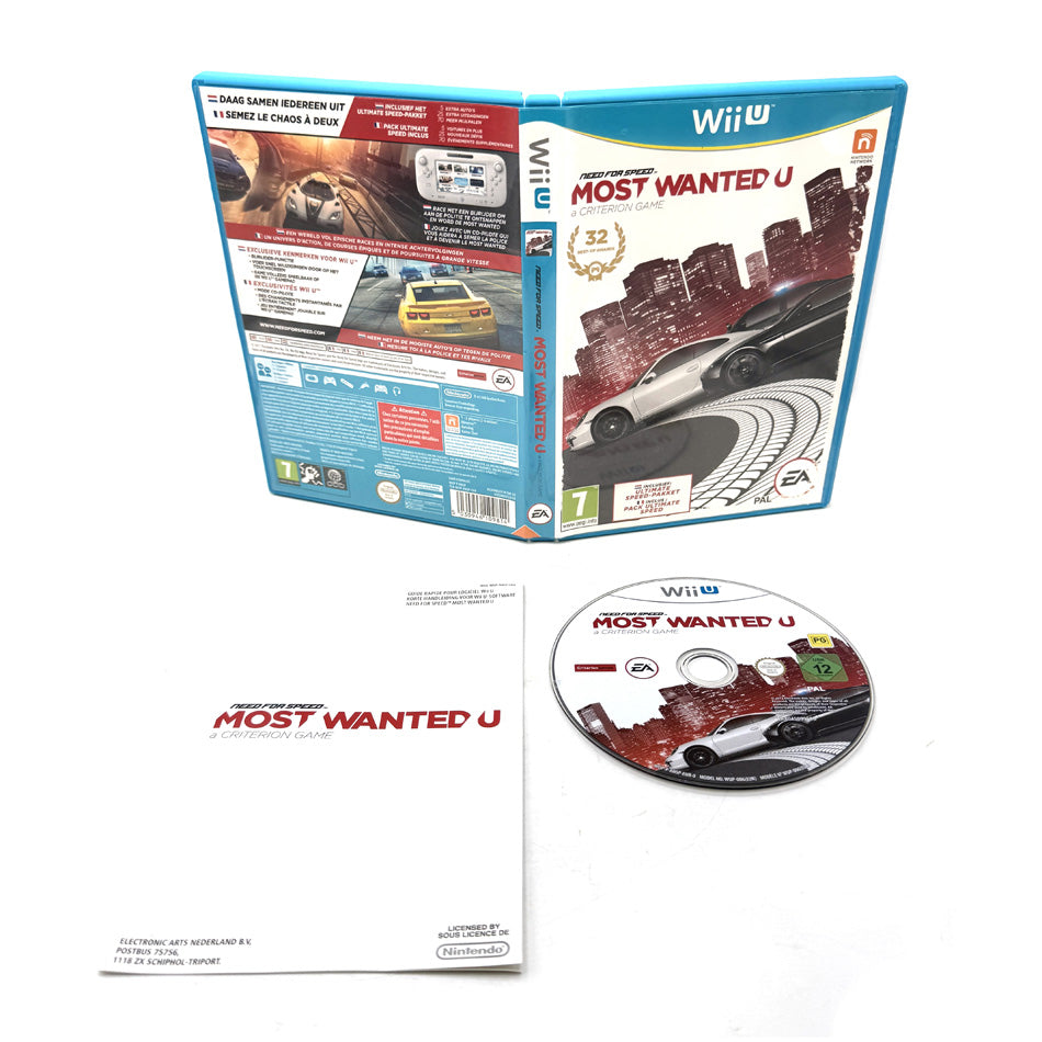 Need For Speed Most Wanted U Nintendo Wii U 