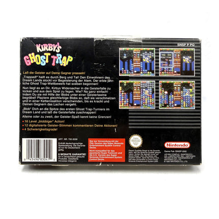 Kirby's Ghost Trap Super Nintendo