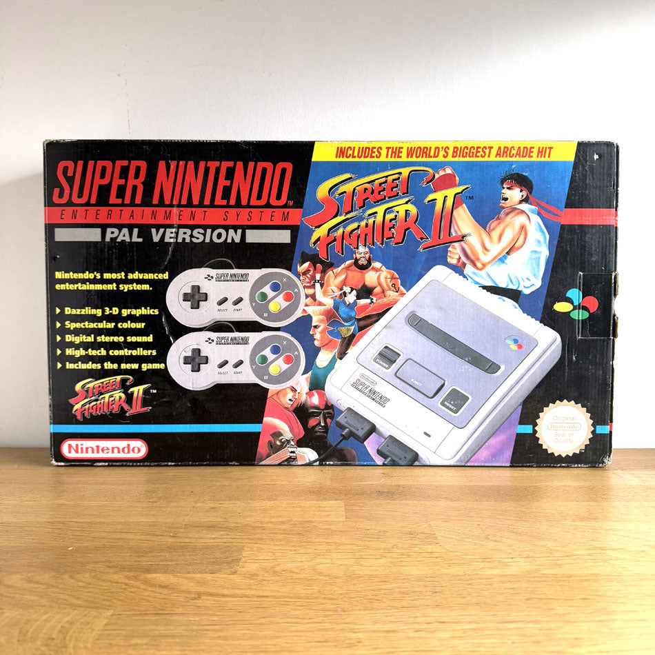 Console Super Nintendo Street Fighter II Pack