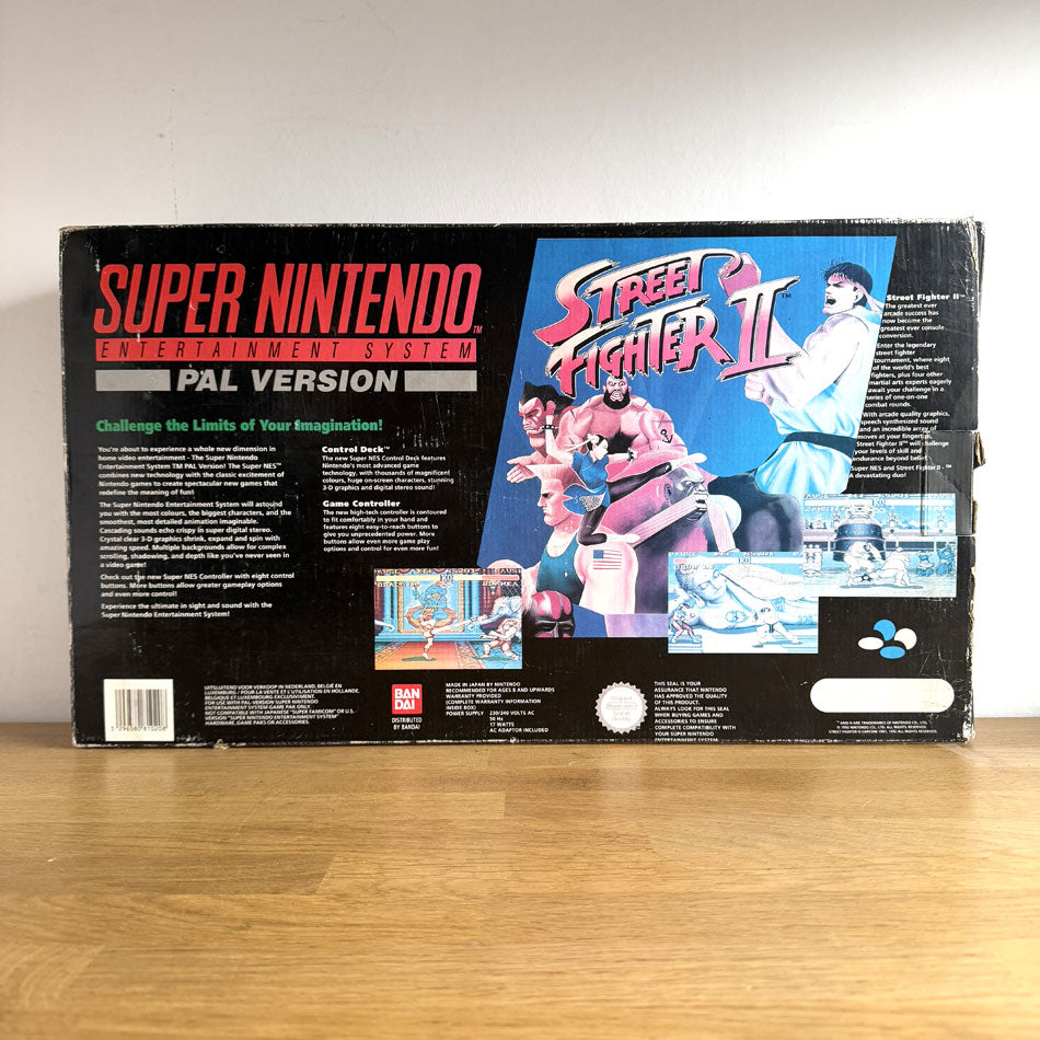 Console Super Nintendo Street Fighter II Pack