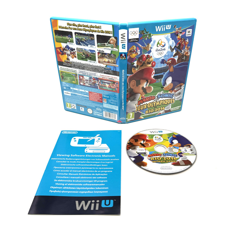 Mario & Sonic aux Jeux Olympiques de Rio 2016 Nintendo Wii U