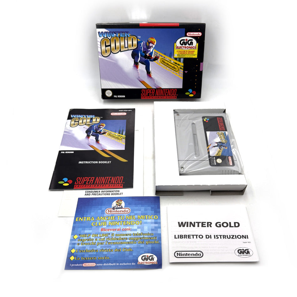 Winter Gold Super Nintendo