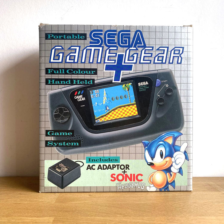 Console Sega Game Gear (Ac Adaptor + Sonic) Pack