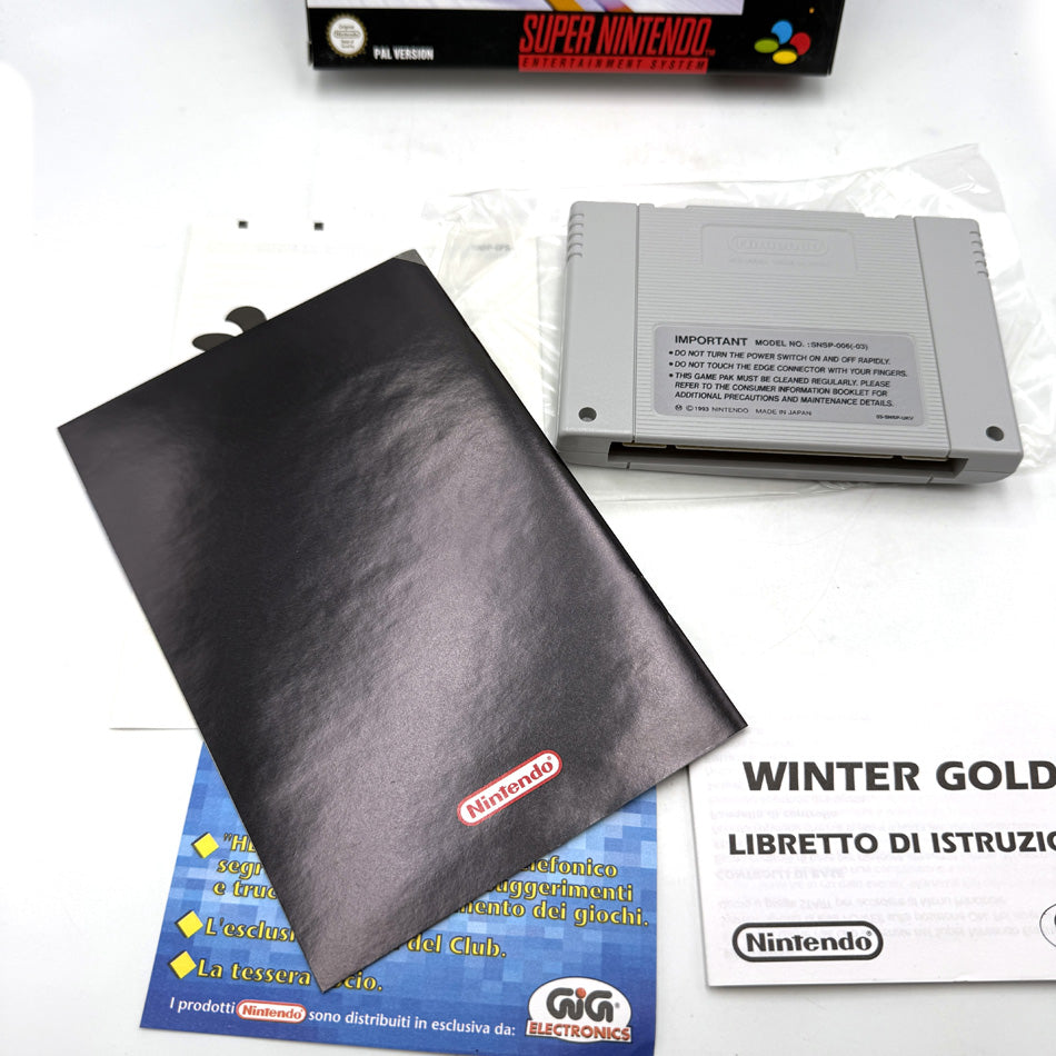 Winter Gold Super Nintendo