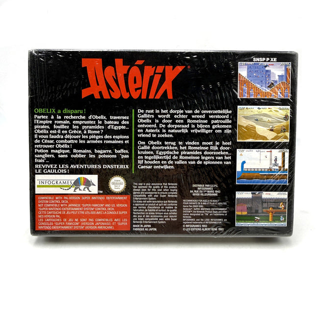 Astérix Super Nintendo (Neuf sous blister)