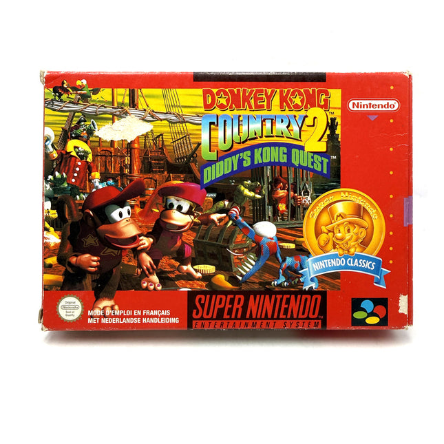 Donkey Kong Country 2 Diddy's Kong Quest Super Nintendo (Nintendo Classics)