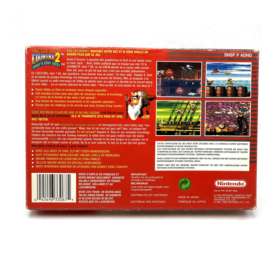 Donkey Kong Country 2 Diddy's Kong Quest Super Nintendo (Nintendo Classics)