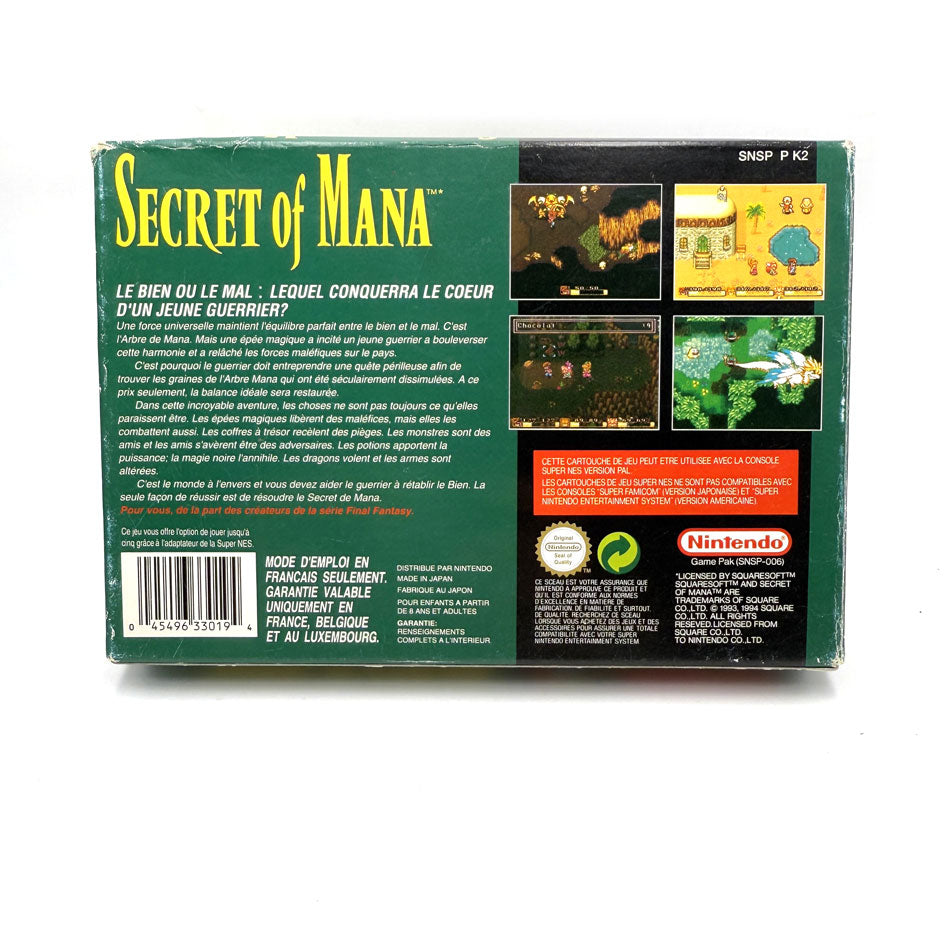 Secret Of Mana Super Nintendo