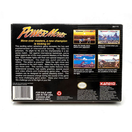 Power Moves Super Nintendo (US)