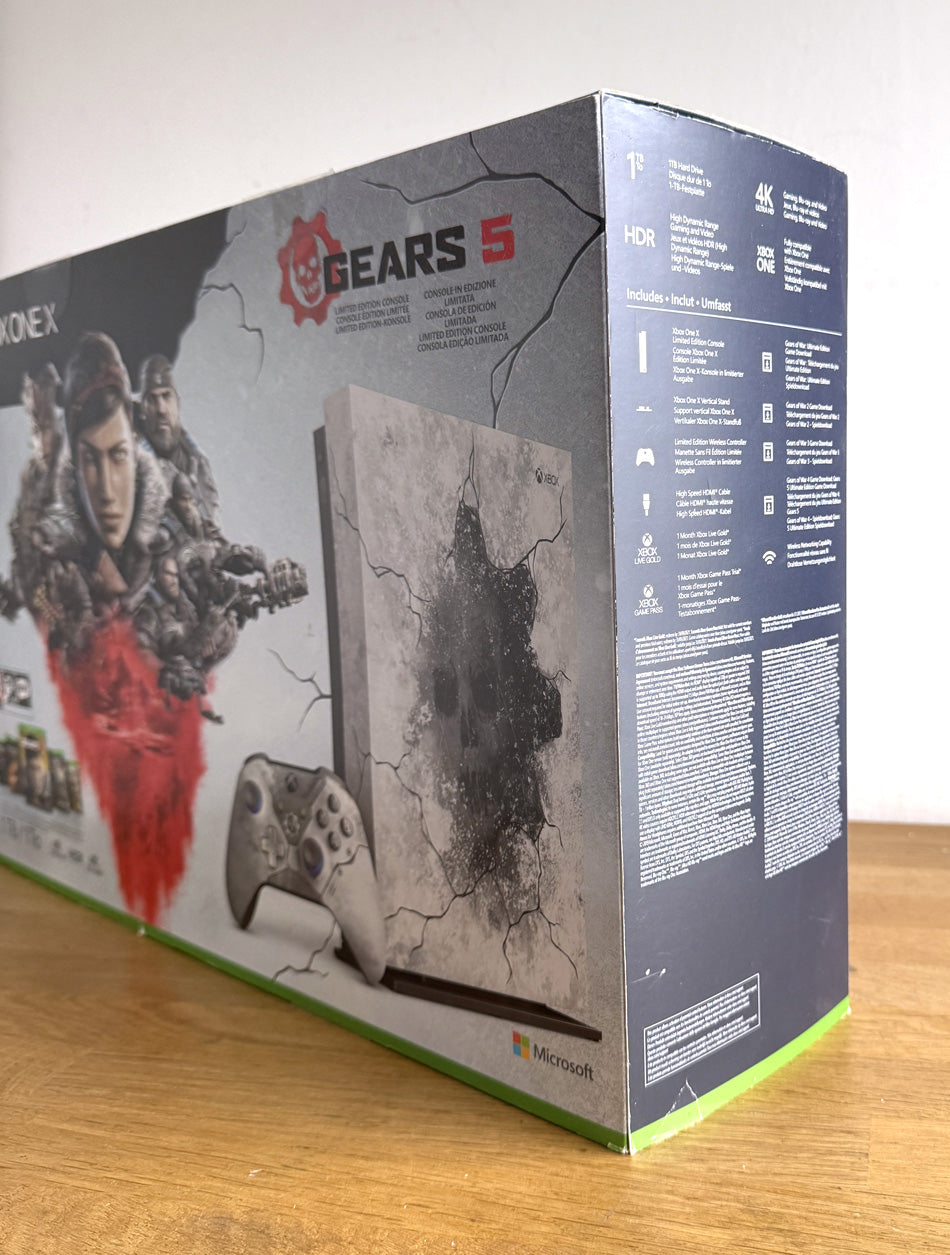 Xbox One X Gears 5 Limited Edition Console (1TB) – Retromania