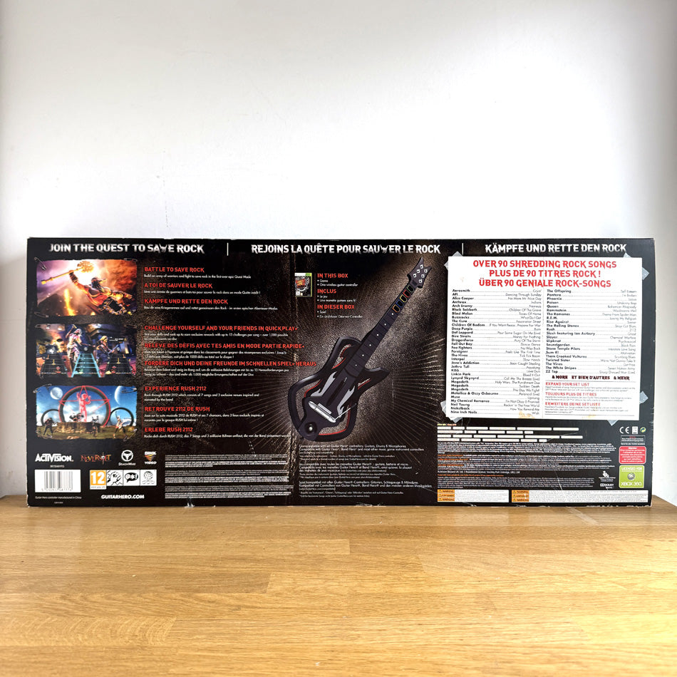 Guitar Hero Warriors Of Rock Pack Xbox 360