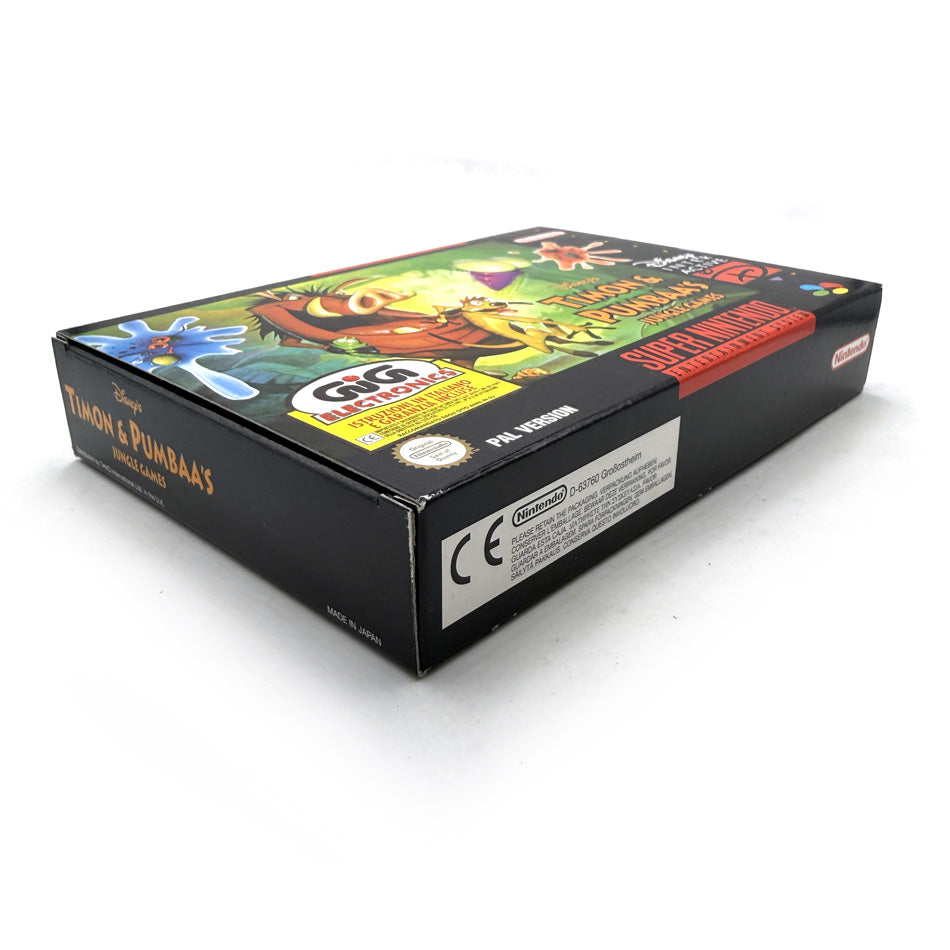 Timon & Pumbaa's Jungle Games Super Nintendo