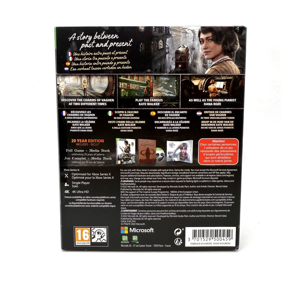 Syberia The World Before (20 Year Edition) Xbox Series X 