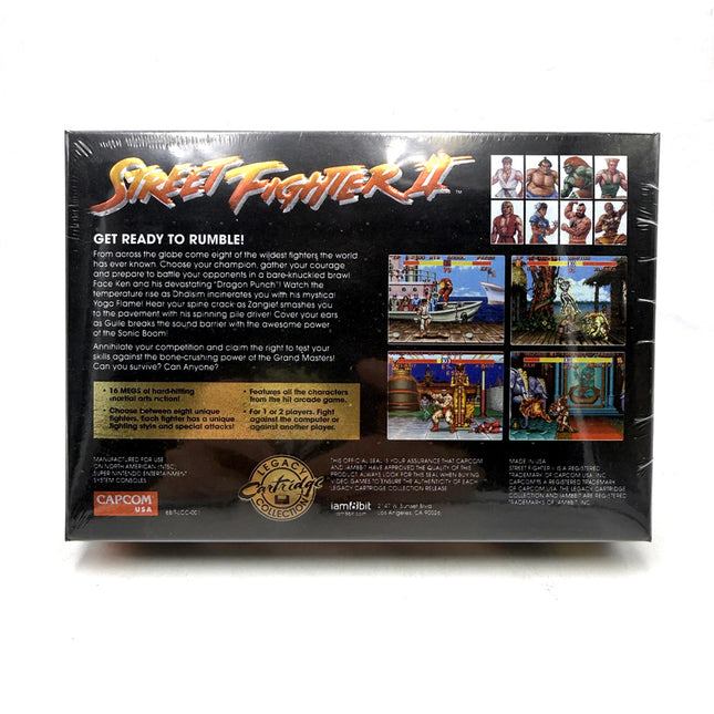 Street Fighter II 30th Anniversary Edition Super Nintendo (Neuf sous blister)