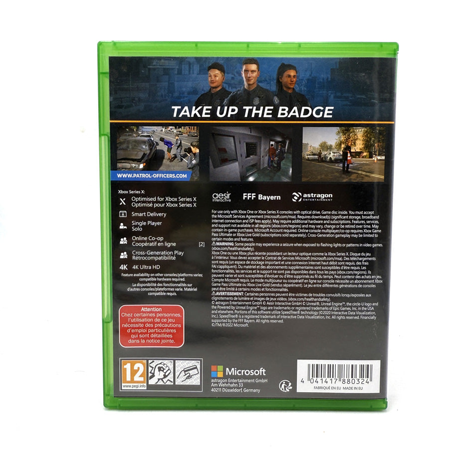 Police Simulator Patrol Officers Xbox One / Xbox Series X
