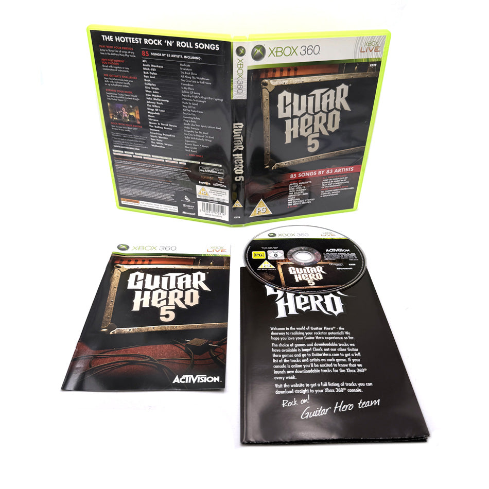 Guitar Hero 5 Xbox 360