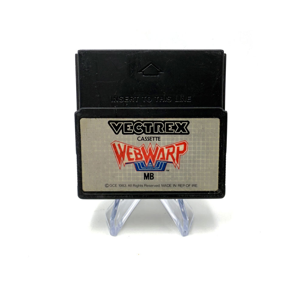 Cassette WebWarp MB Vectrex (Web Warp)