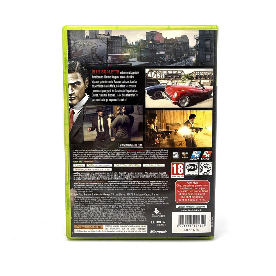 Mafia II Xbox 360