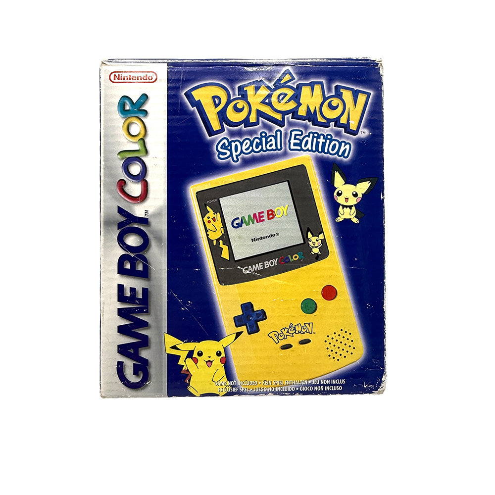 Console Nintendo Game Boy Color Special Edition Pokemon