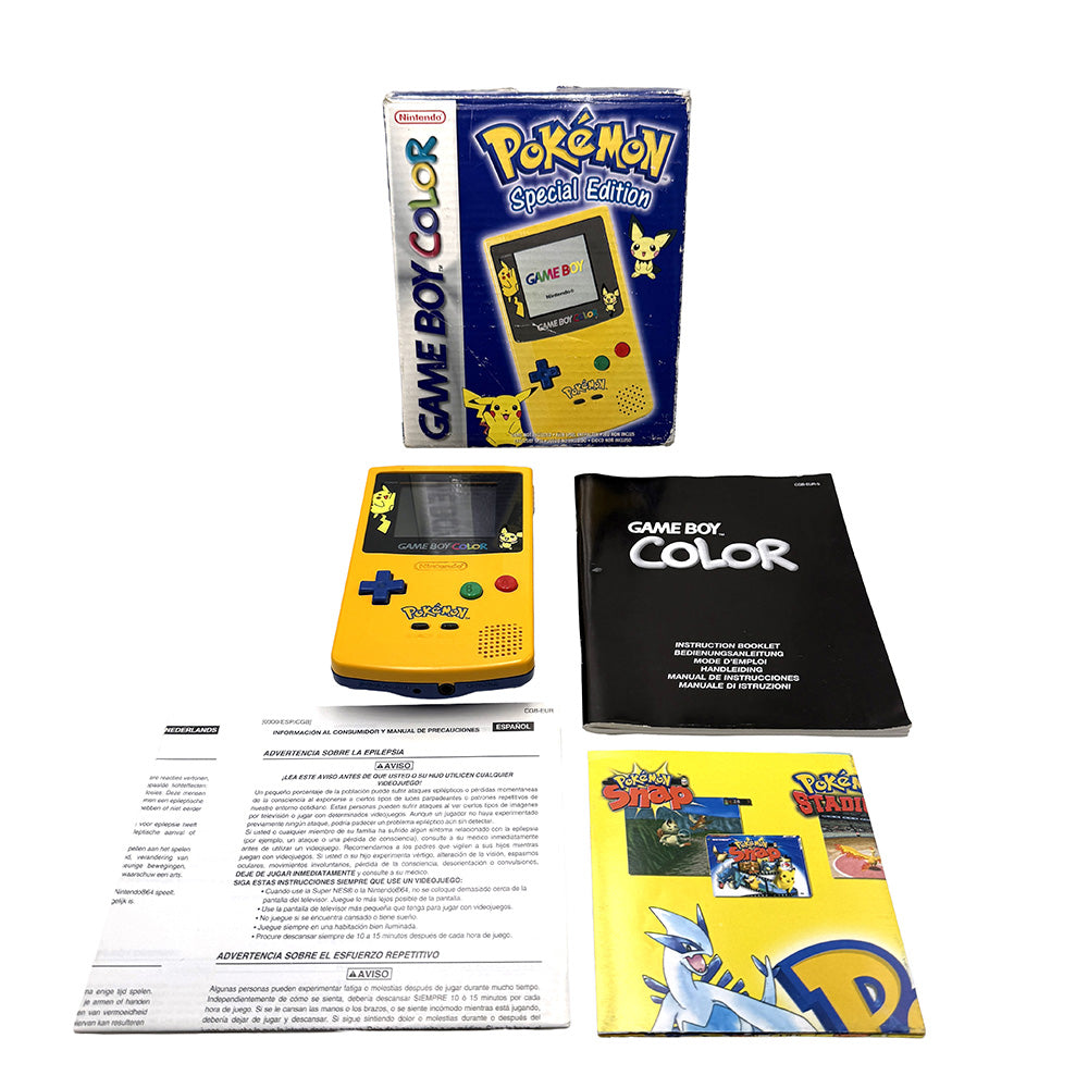 Console Nintendo Game Boy Color Special Edition Pokemon