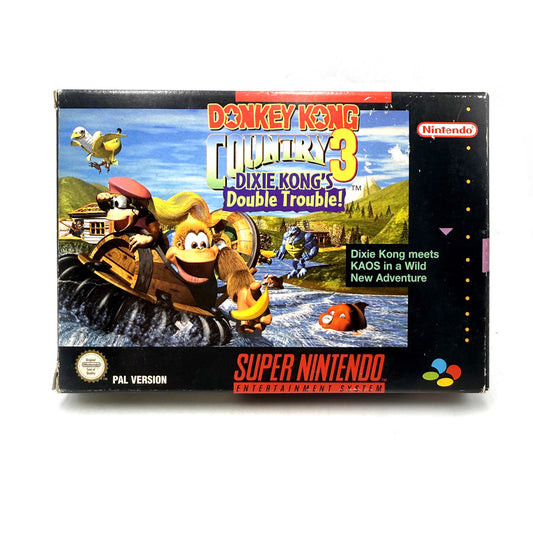 Donkey Kong Country 3 Dixie Kong's Double Trouble! Super Nintendo