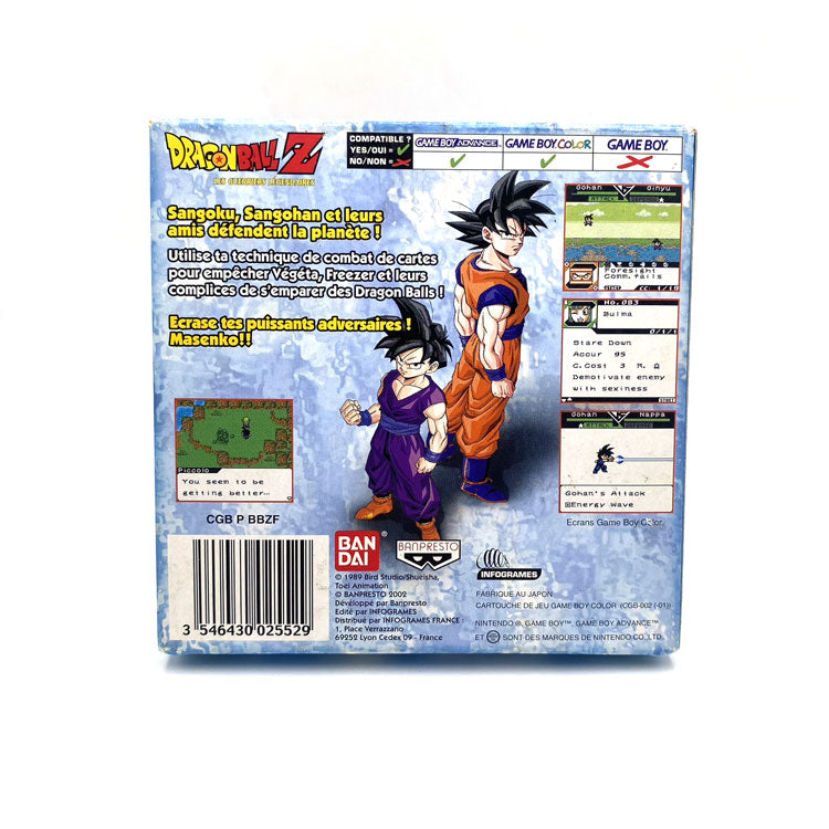 Dragon Ball Z Les Guerriers Légendaires Nintendo Game Boy Color