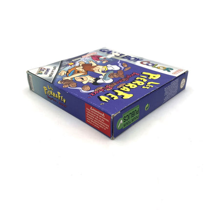 Les Pierrafeu Burgertime in Bedrock Nintendo Game Boy Color