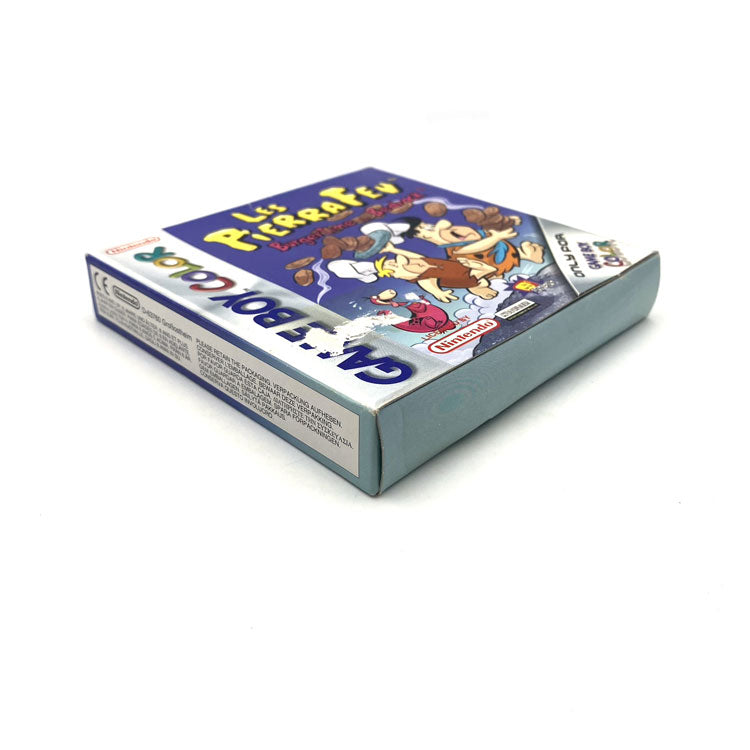 Les Pierrafeu Burgertime in Bedrock Nintendo Game Boy Color