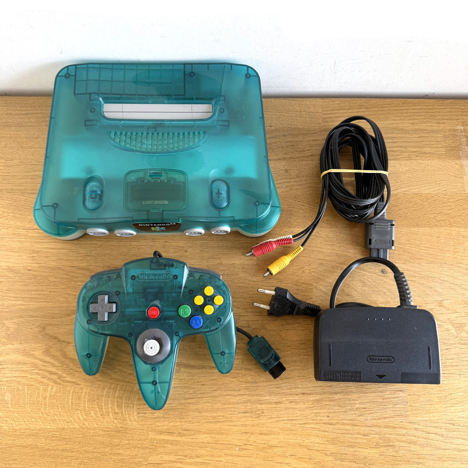 Nintendo 64 Edition Console Funtastic Clear White Blue – Retromania