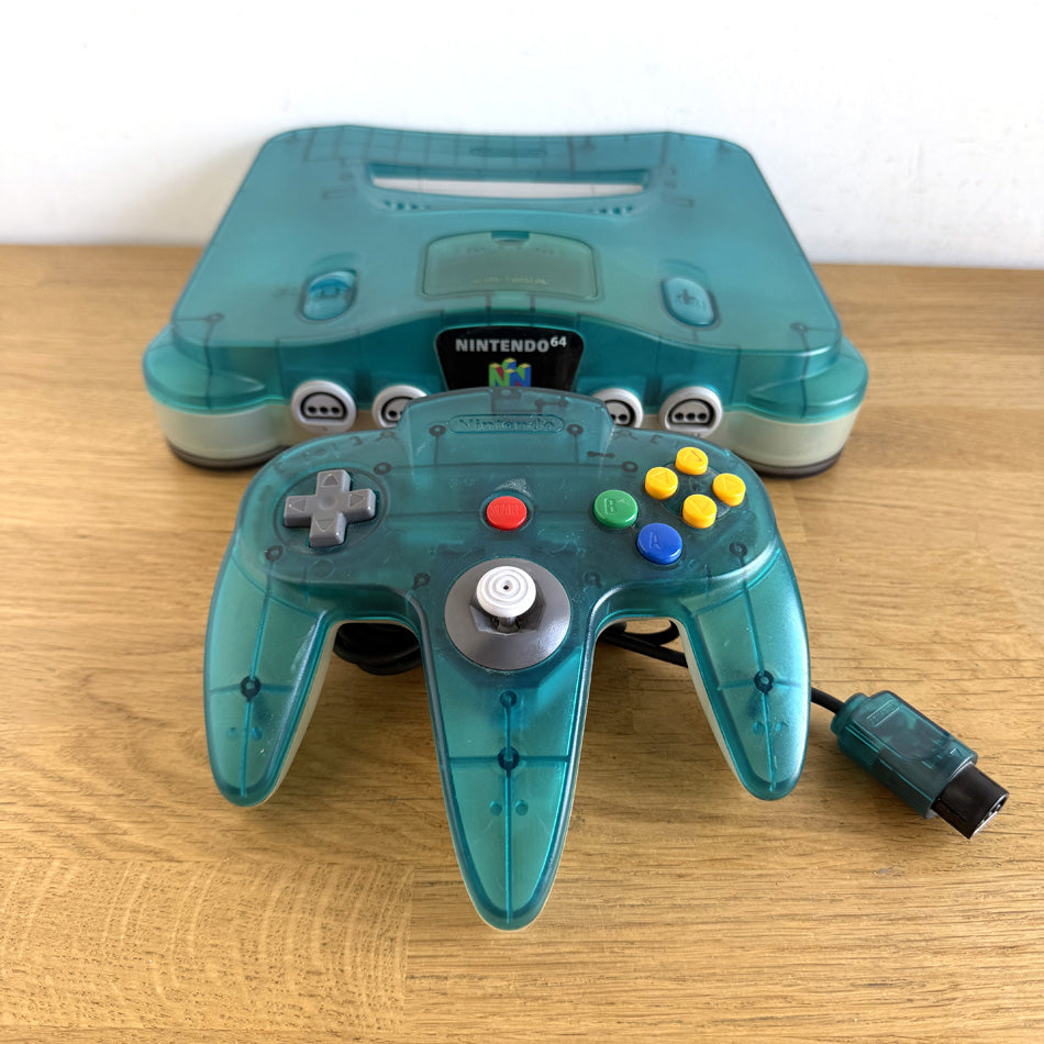 Nintendo 64 Edition Console Funtastic Clear White Blue – Retromania