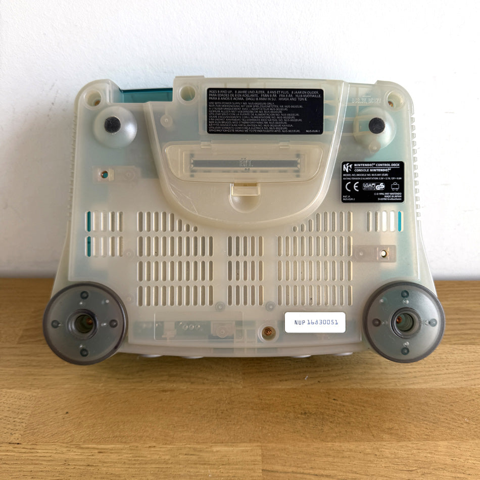 Console Nintendo 64 Edition Funtastic Clear White Blue