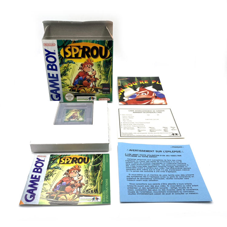 Spirou Nintendo Game Boy