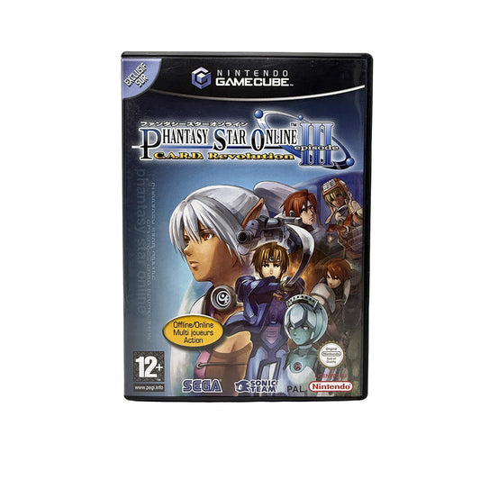 Phantasy Star Online Episode III C.A.R.D. Revolution Nintendo Gamecube
