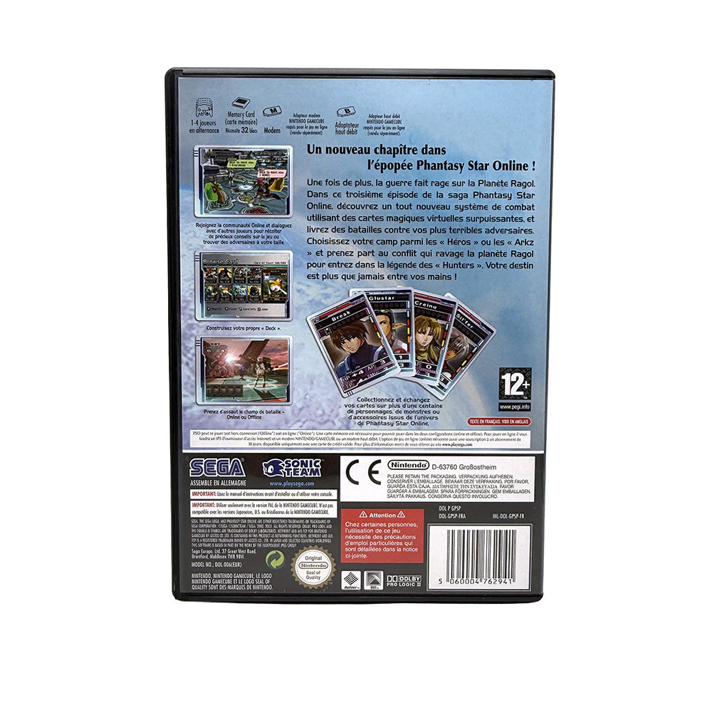 Phantasy Star Online Episode III C.A.R.D. Revolution Nintendo Gamecube