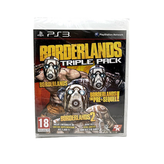 Borderlands Triple Pack Playstation 3 (Neuf sous blister)