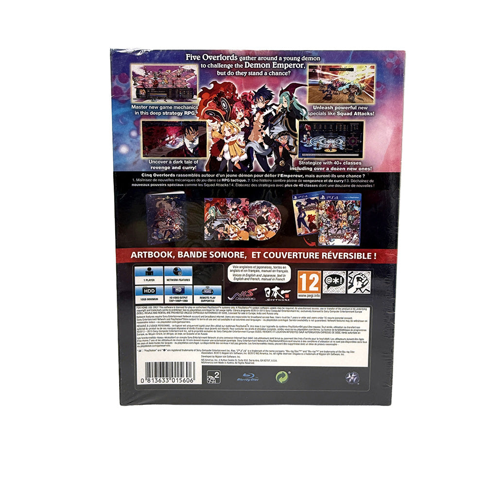 Disgaea 5 Alliance of Vengeance Playstation 4 Day One Edition (Neuf sous blister)