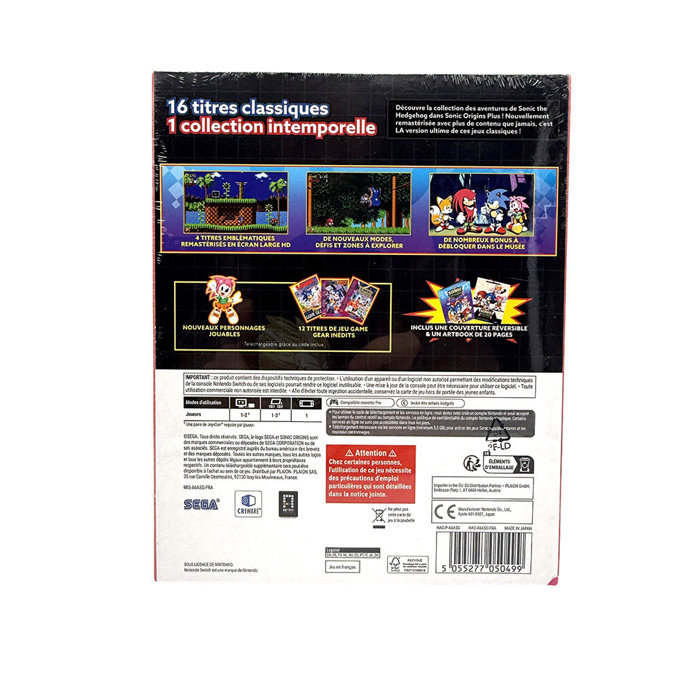 Sonic Origins Plus Nintendo Switch Day One Edition (Neuf sous blister)