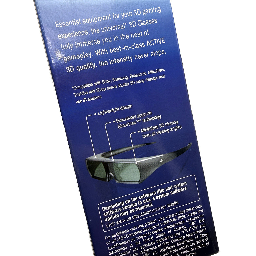 3D Glasses / Lunettes 3D Playstation 3 (Neuf)