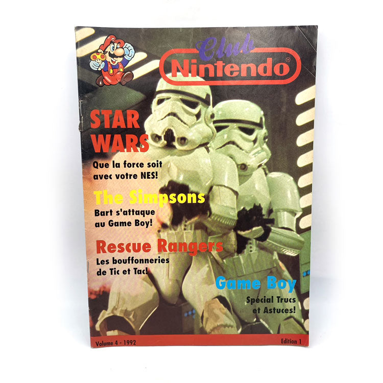 Magazine Club Nintendo 1992 Volume 4 Edition 1