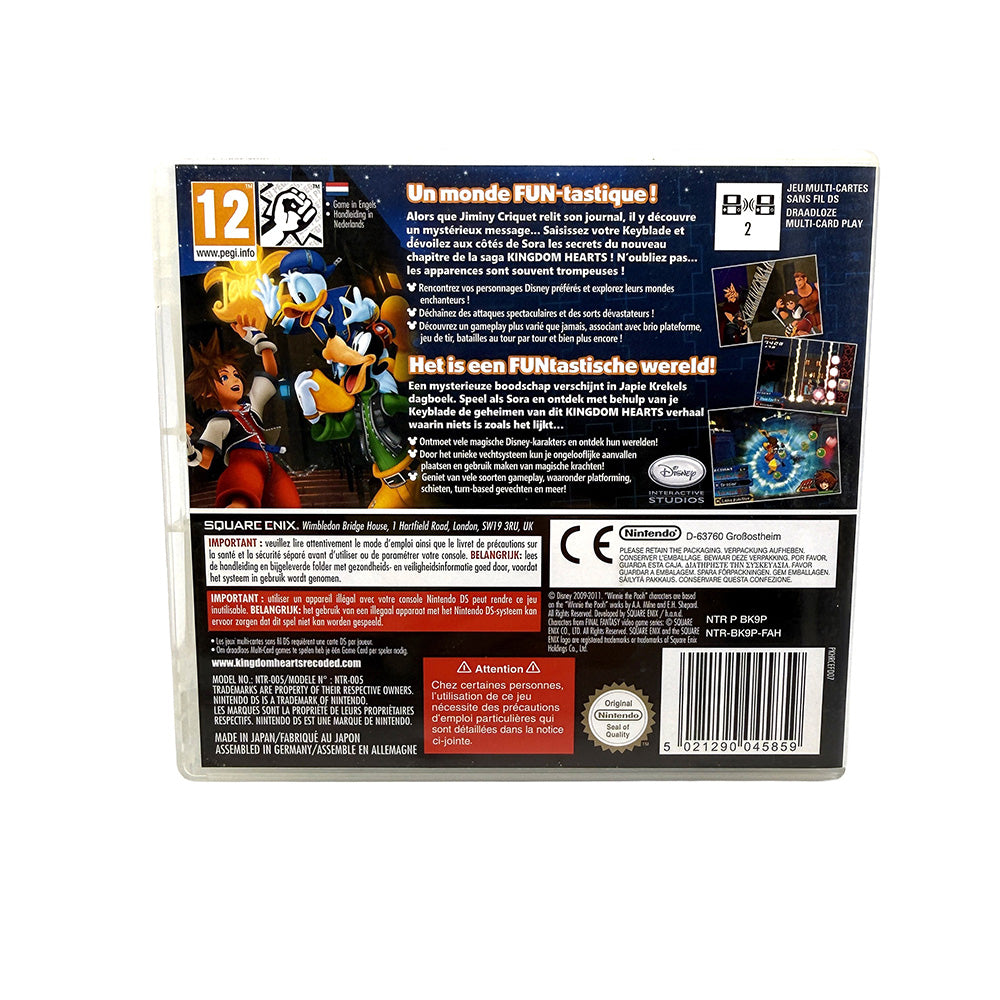Kingdom Hearts Re:coded Nintendo DS