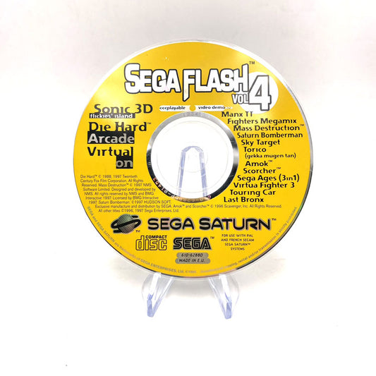 Sega Flash Volume 4 Sega Saturn