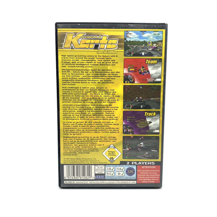 Formula Karts Special Edition Sega Saturn