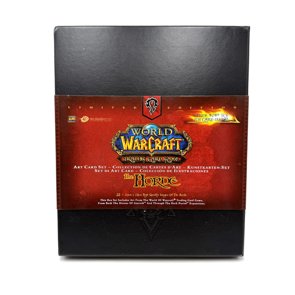 World Of Warcraft Trading Card Game Art Card Set The Horde (2007)