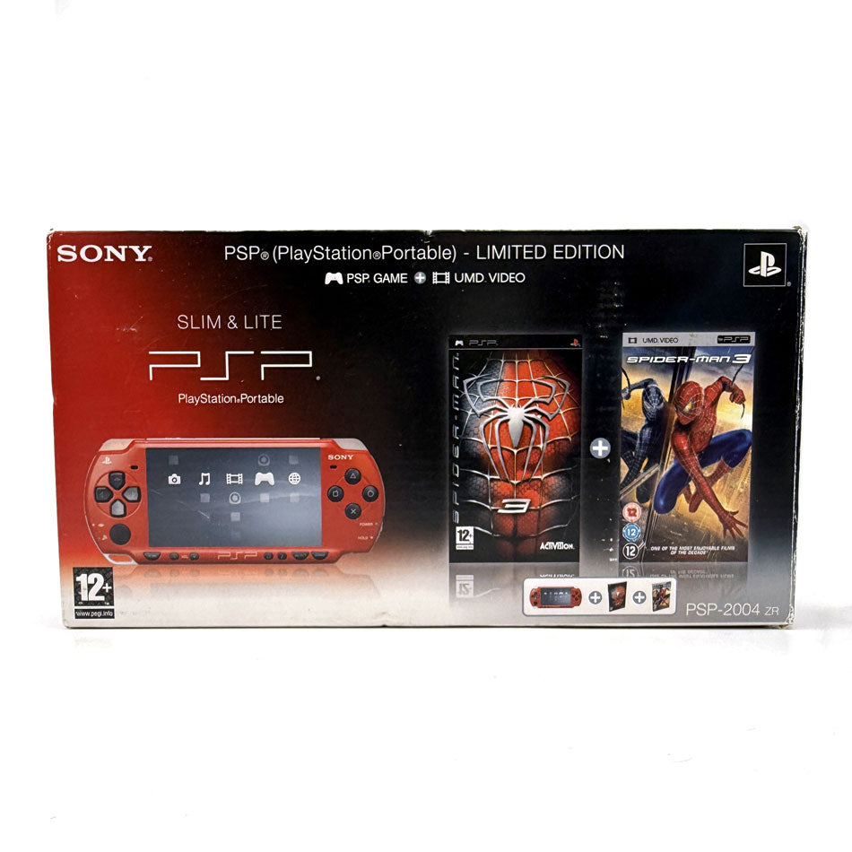 Console Playstation PSP 2004 Slim & Lite Limited Edition Spider-Man 3