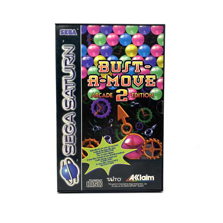Bust-A-Move 2 Arcade Edition Sega Saturn