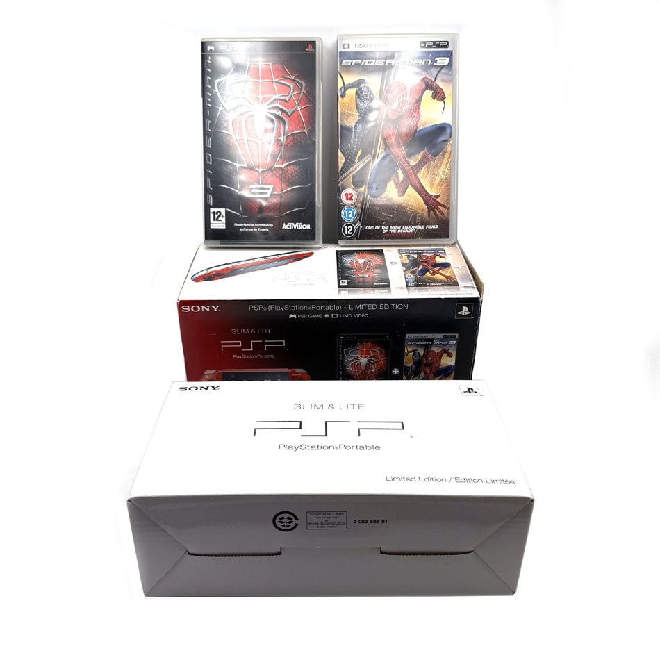 Console Playstation PSP 2004 Slim & Lite Limited Edition Spider-Man 3