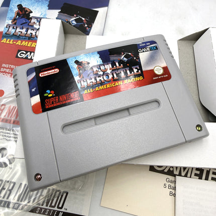 Full Throttle All-American Racing Super Nintendo
