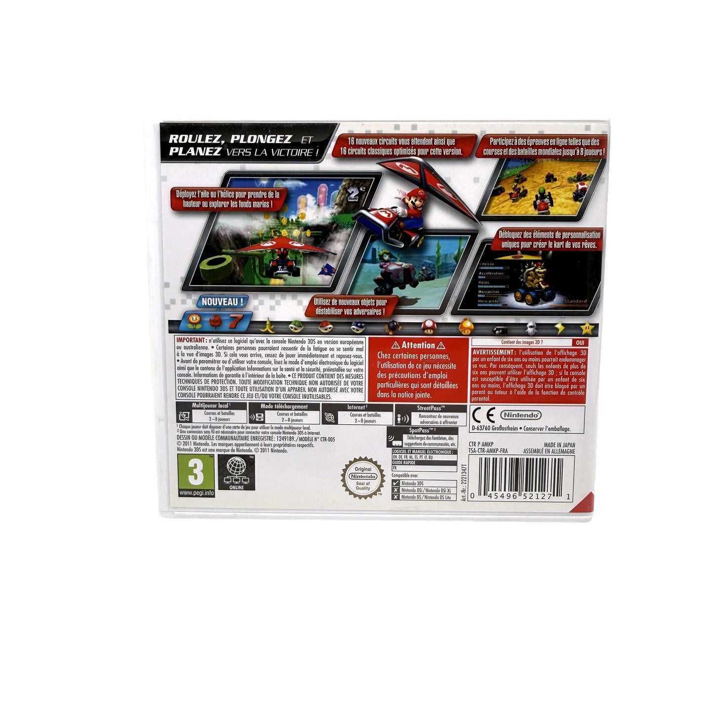 Mario Kart 7 Nintendo 3DS