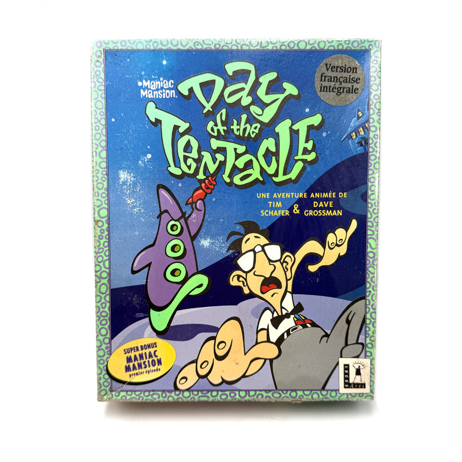 Maniac Mansion Day Of The Tentacle PC Big Box