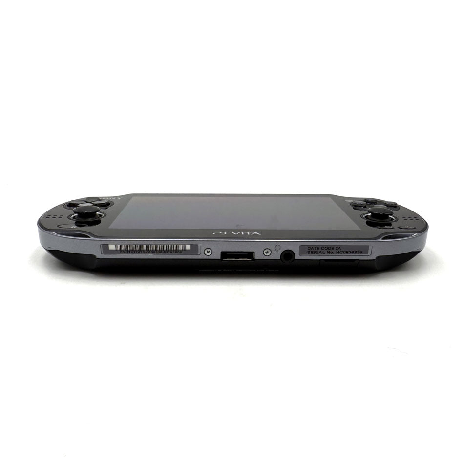 Console Playstation PS Vita Wi-Fi PCH-1004 Crystal Black (OLED) + Carte Mémoire 64 Go